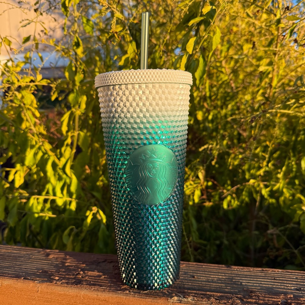Starbucks / Walt Disney World Studded Teal Tumbler